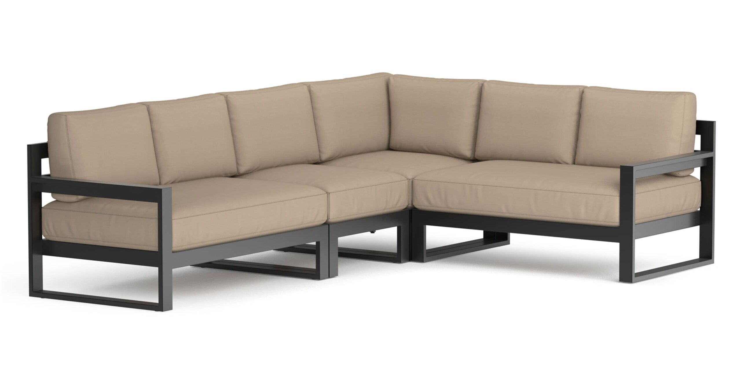 Bonavista Outdoor Track Arm Sectional