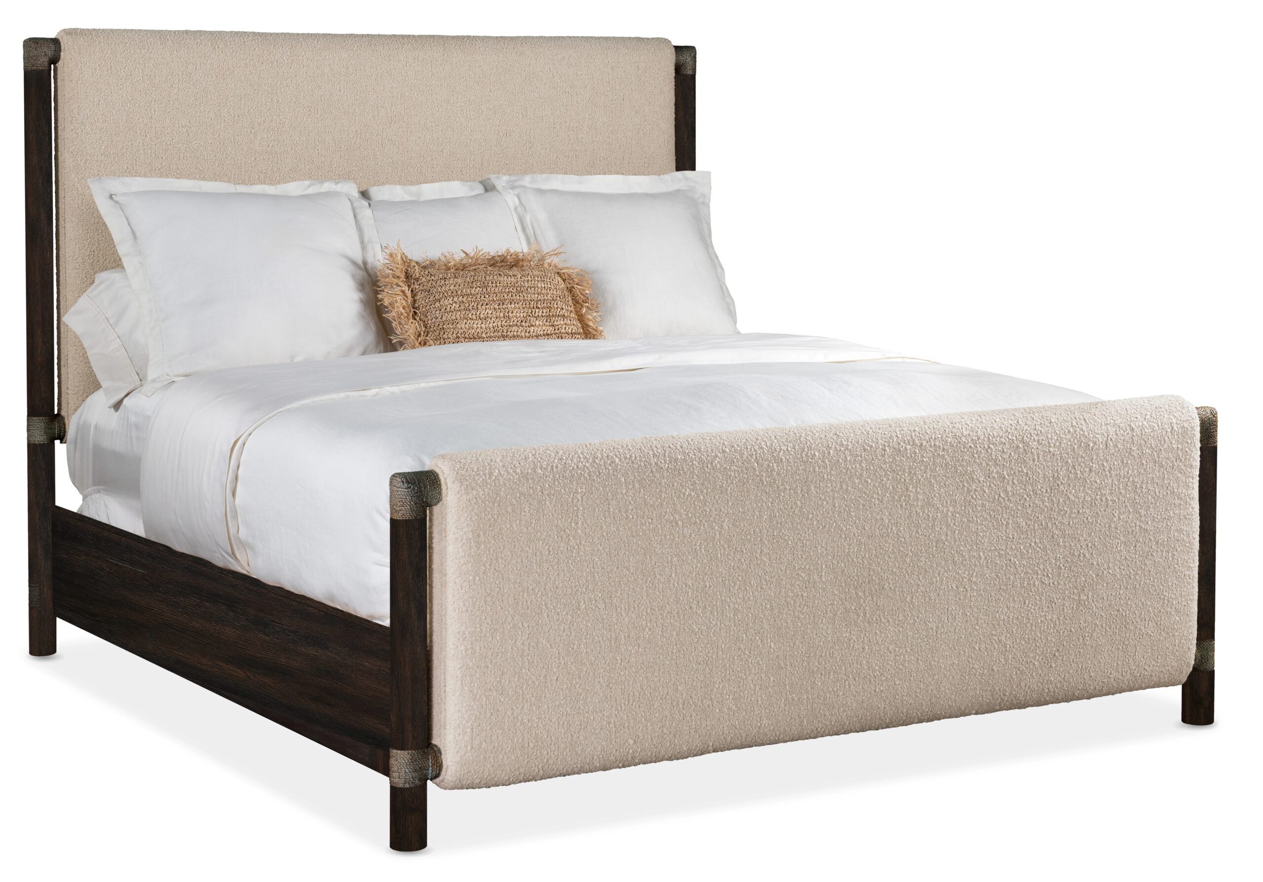 243da1abe46ae5f999f58257e1b00a7c Retreat King Upholstered Panel Bed - Image 1