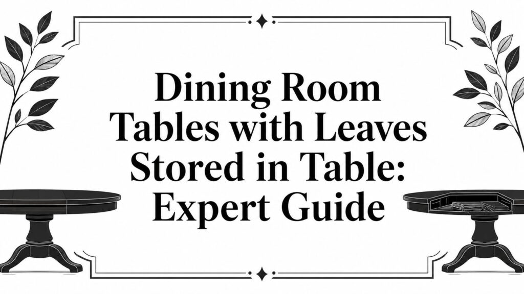 dining room tables with leaves stored in table dining table