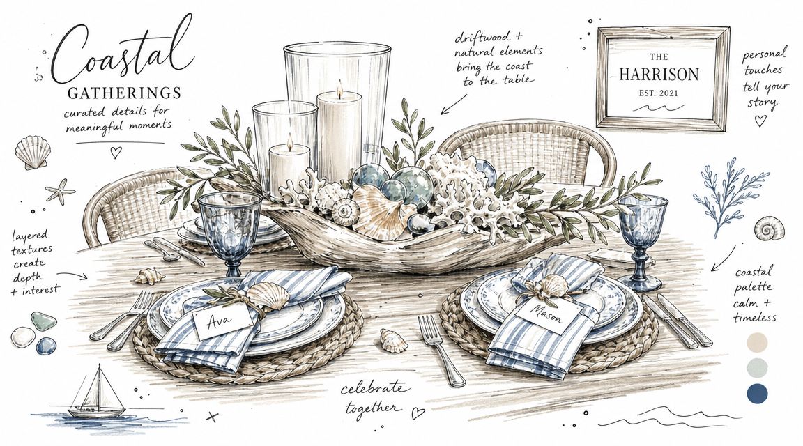 Styling Your Dining Set for a Curated Coastal Look