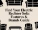 electric recliner sofa furniture guide