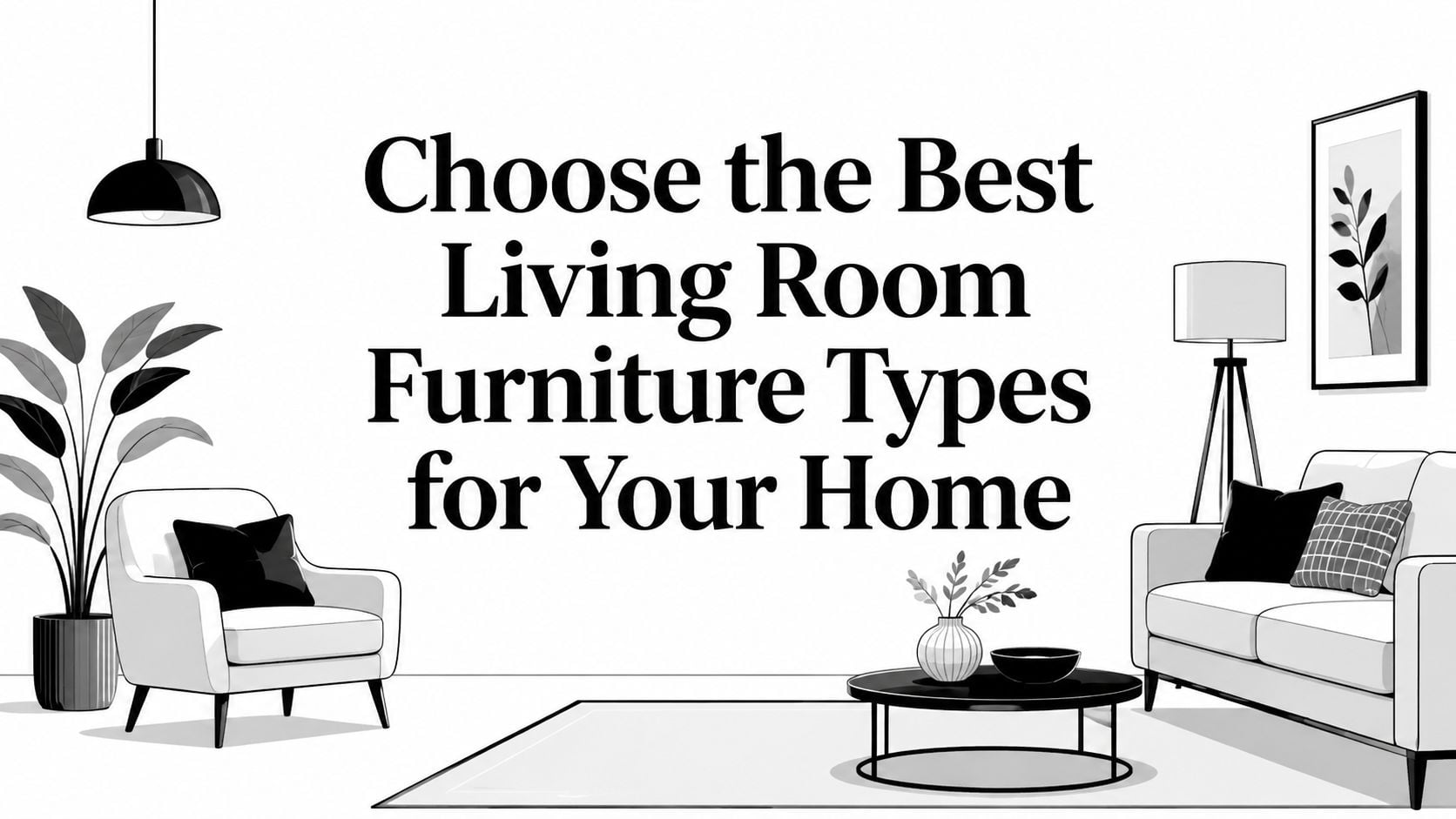 living room furniture types modern interior