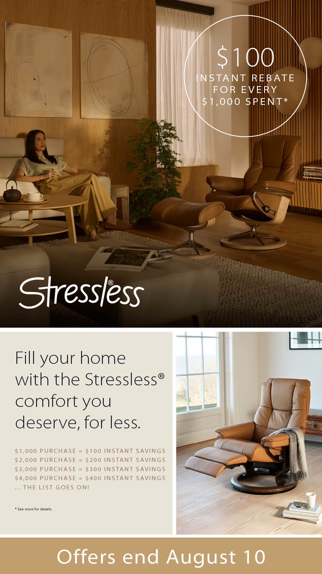 stressless p3 instant savings rotators 07.20263