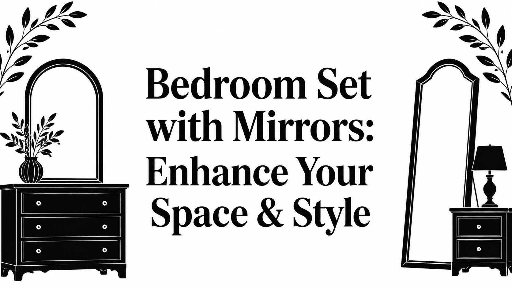 bedroom set with mirrors bedroom furniture