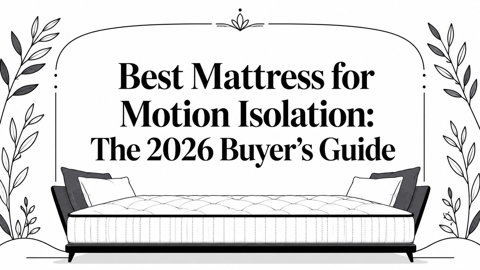 best mattress for motion isolation mattress illustration