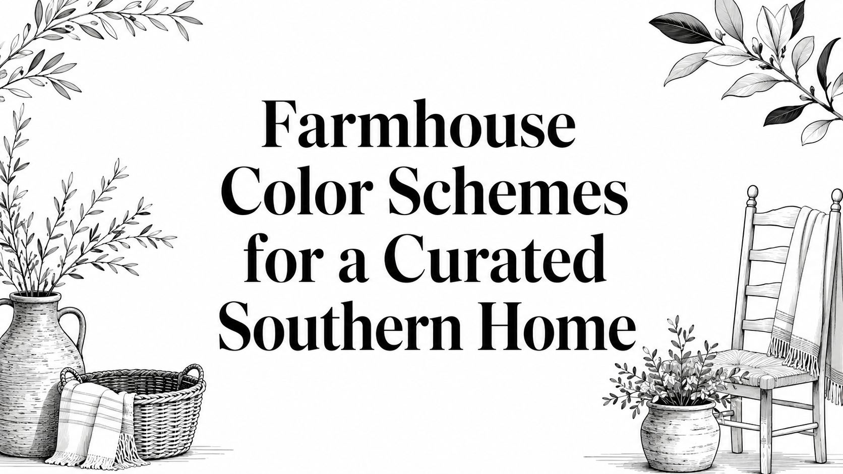 farmhouse color schemes home decor
