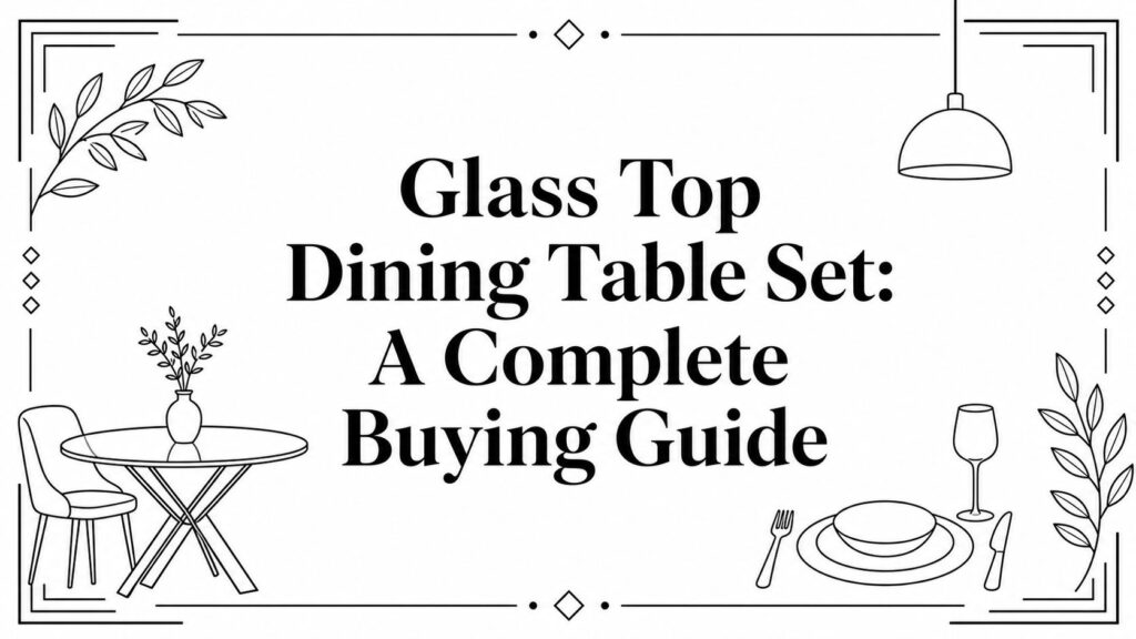 glass top dining table set dining table