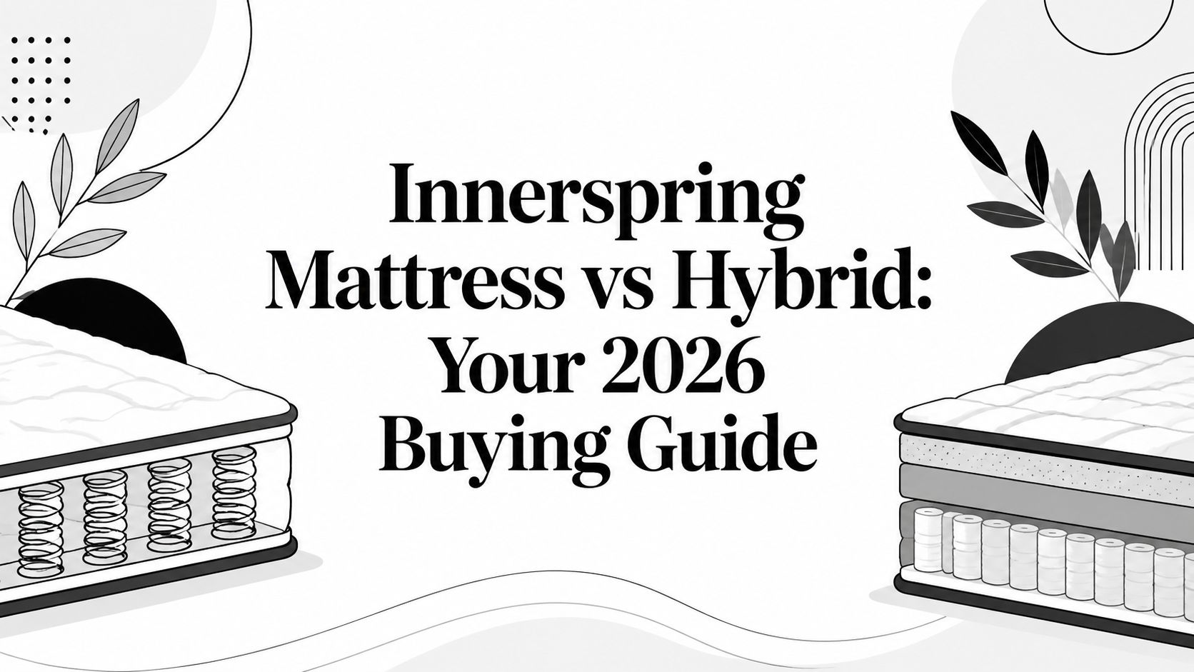 innerspring mattress vs hybrid mattress comparison