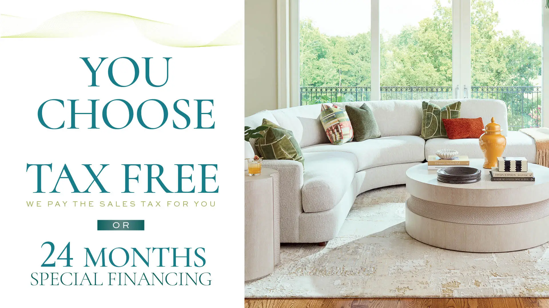 You Choose at Lott's Furniture