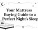 mattress buying guide bed illustration