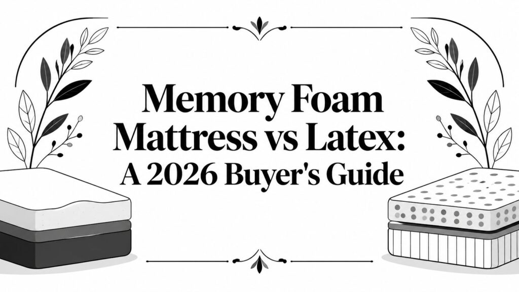 memory foam mattress vs latex mattress comparison