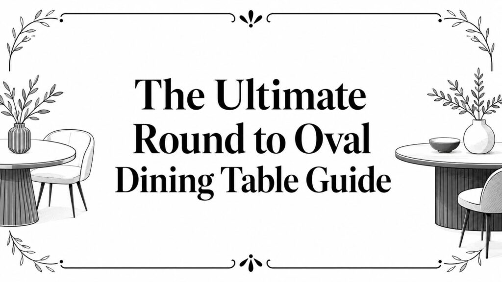 round to oval dining table dining guide