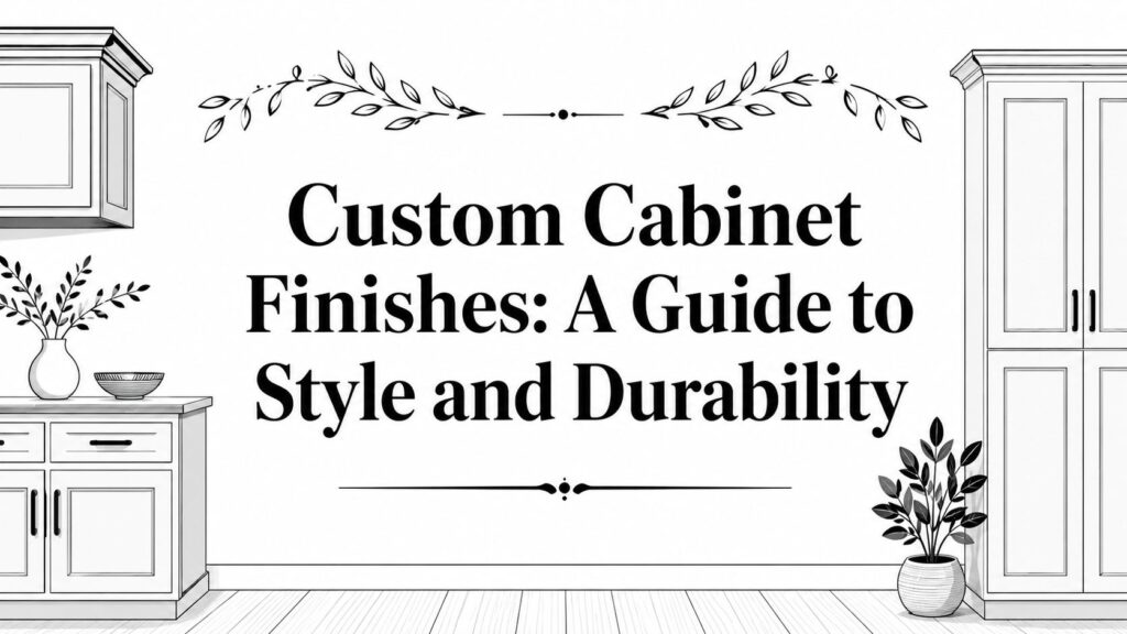 custom cabinet finishes cabinet design