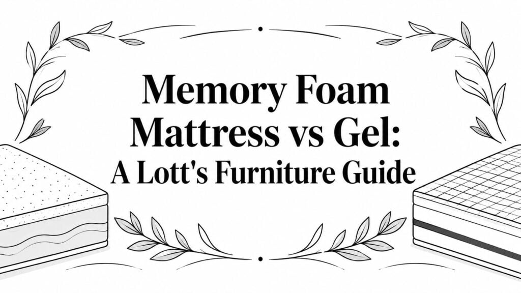 memory foam mattress vs gel mattress comparison